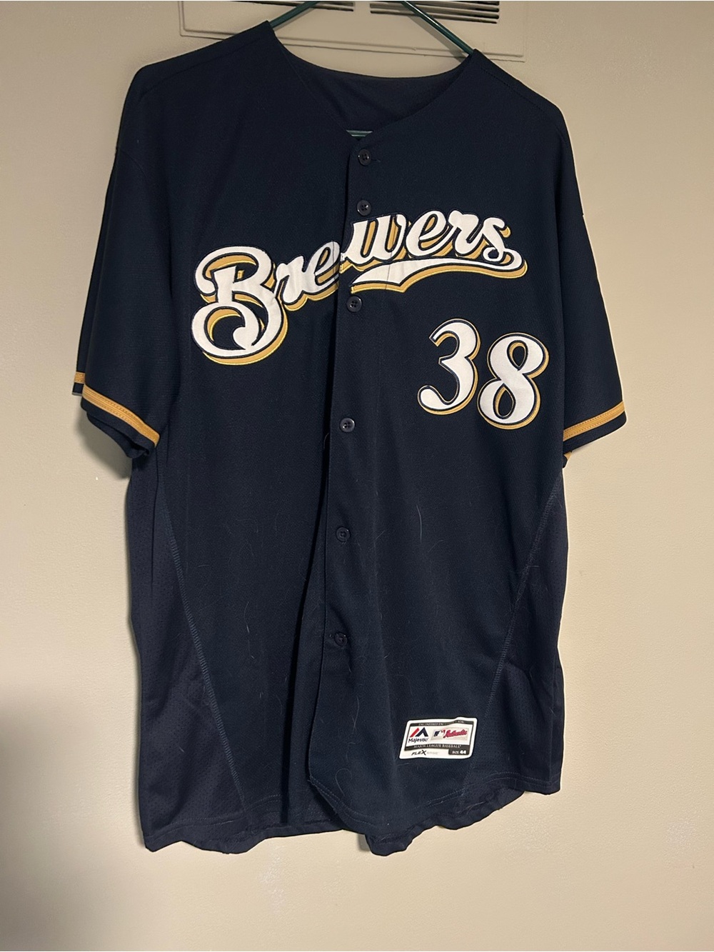 Milwaukee Brewers Wily Peralta Jersey